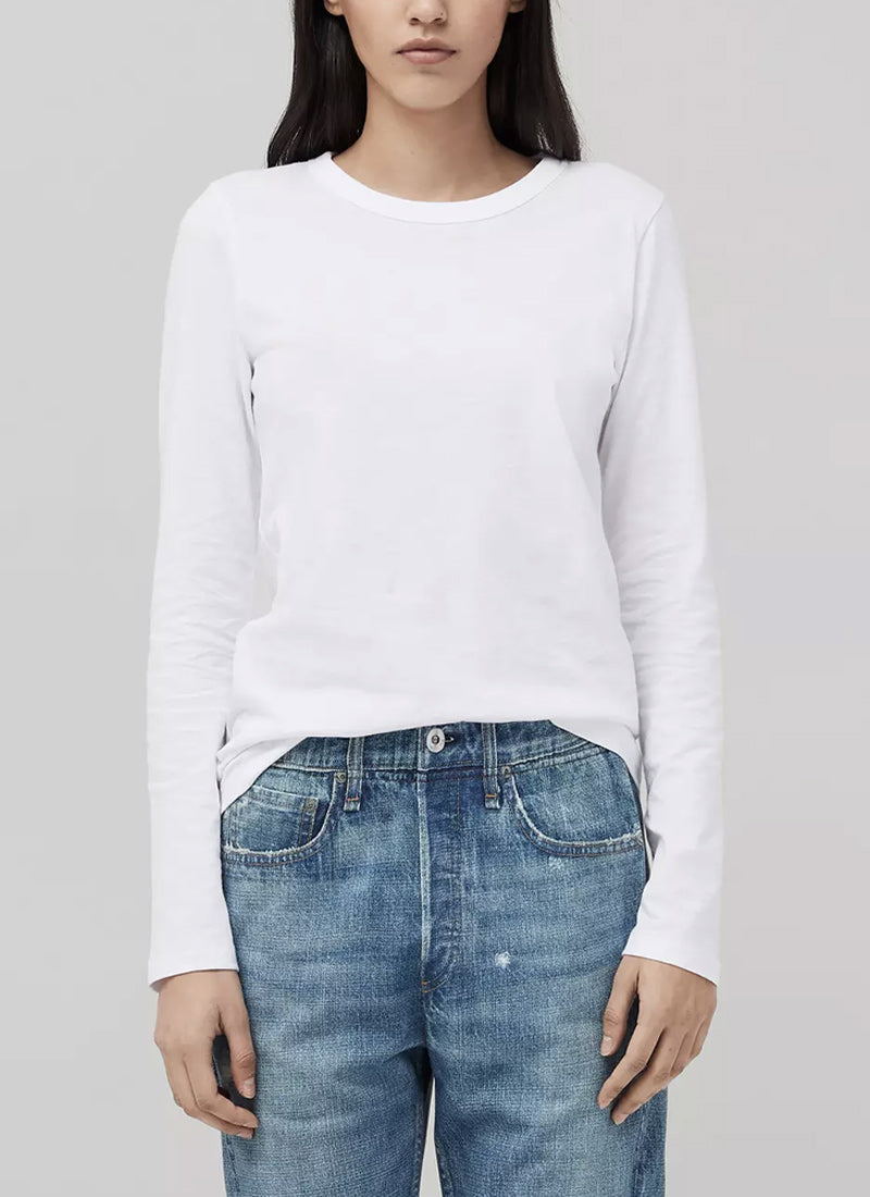 rag & bone The Slub Long-Sleeve Top