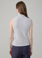 Eleventy Sleeveless Turtleneck Sweater