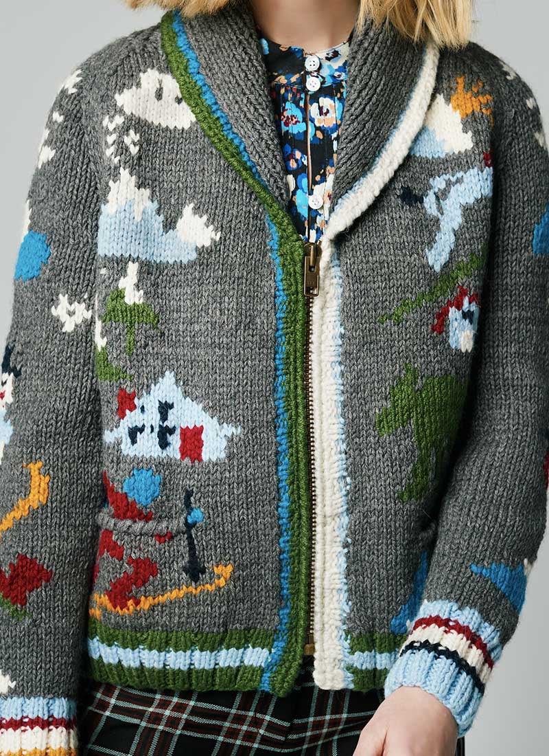 Smythe Handknit Cardigan