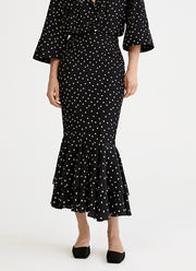 Smythe Tiered Midi Skirt