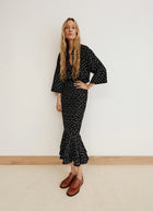 Smythe Tiered Midi Skirt