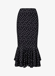 Smythe Tiered Midi Skirt