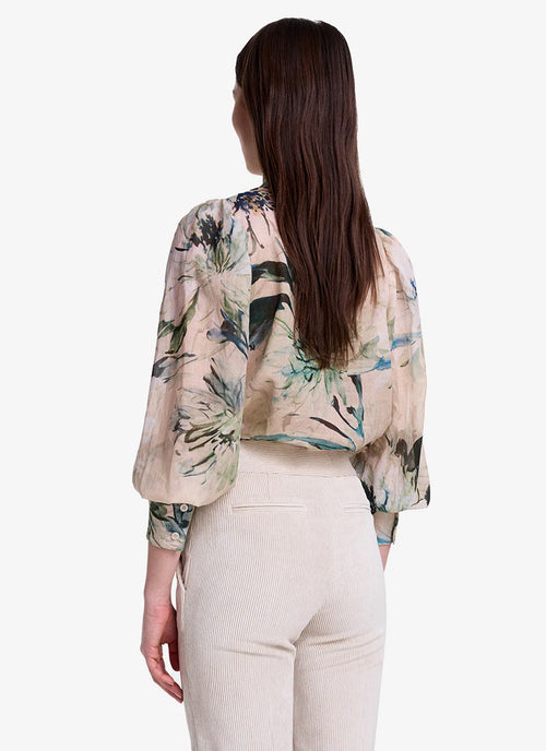 Smythe Bishop Sleeve Frontier Blouse