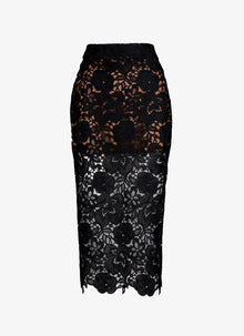 Lace Pencil Skirt