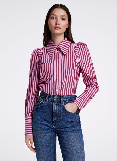  Box Pleat Shirt by Smythe at Andrews 