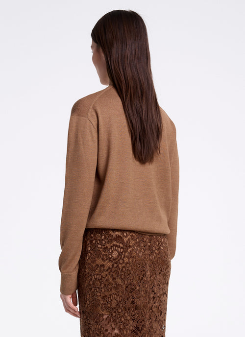Smythe Boyfriend V Neck Sweater