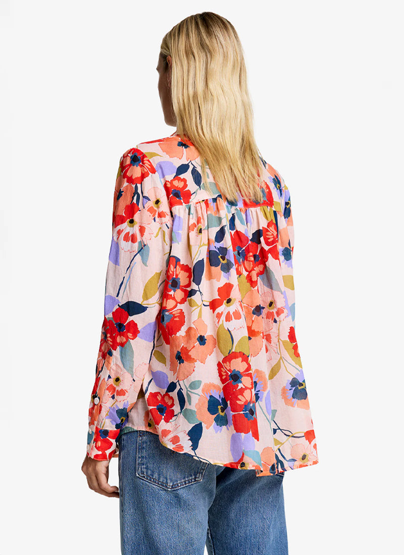 Smythe Classic Shirred Blouse