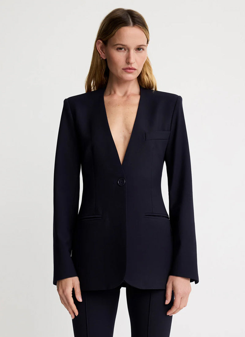 Smythe Collarless Blazer
