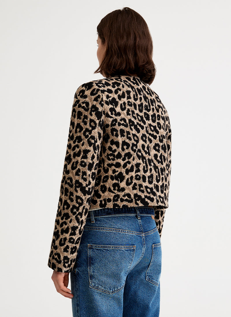 Smythe Collarless Double Breasted Mini Jacket