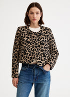 Smythe Collarless Double Breasted Mini Jacket
