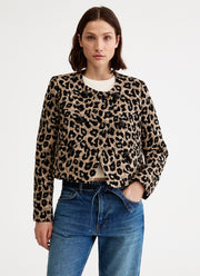 Smythe Collarless Double Breasted Mini Jacket