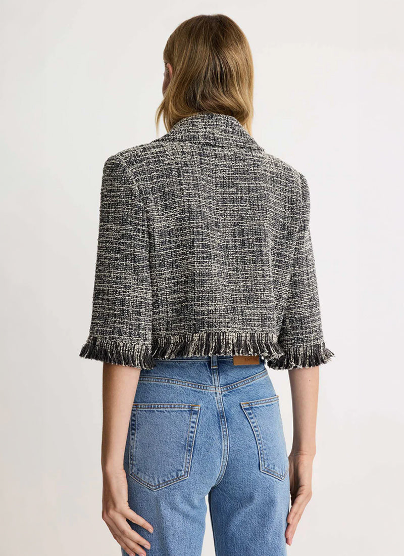 Smythe Cropped Sleeve Mini Jacket