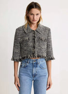 Smythe Cropped Sleeve Mini Jacket