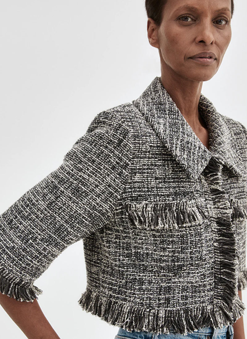 Smythe Cropped Sleeve Mini Jacket