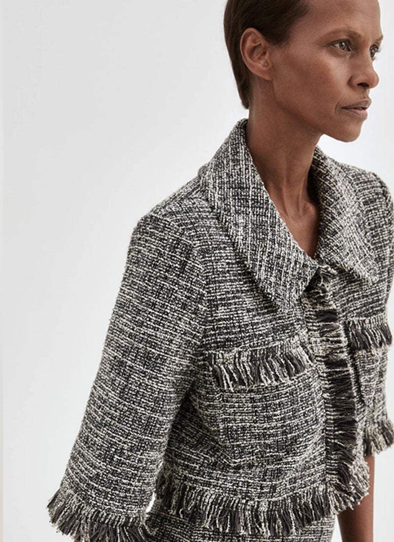 Smythe Cropped Sleeve Mini Jacket