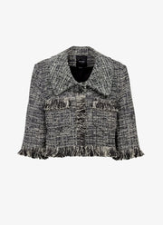 Smythe Cropped Sleeve Mini Jacket