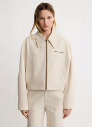Smythe Crop Zip Jacket