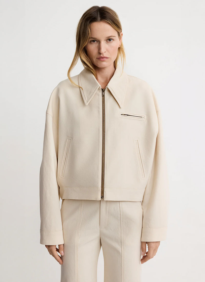 Smythe Crop Zip Jacket