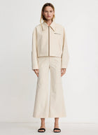 Smythe Crop Zip Jacket