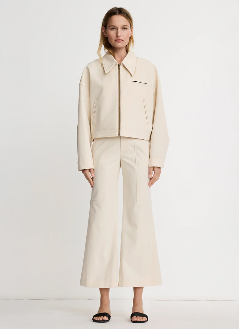 Smythe Crop Zip Jacket