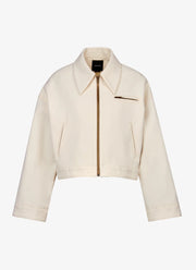 Smythe Crop Zip Jacket