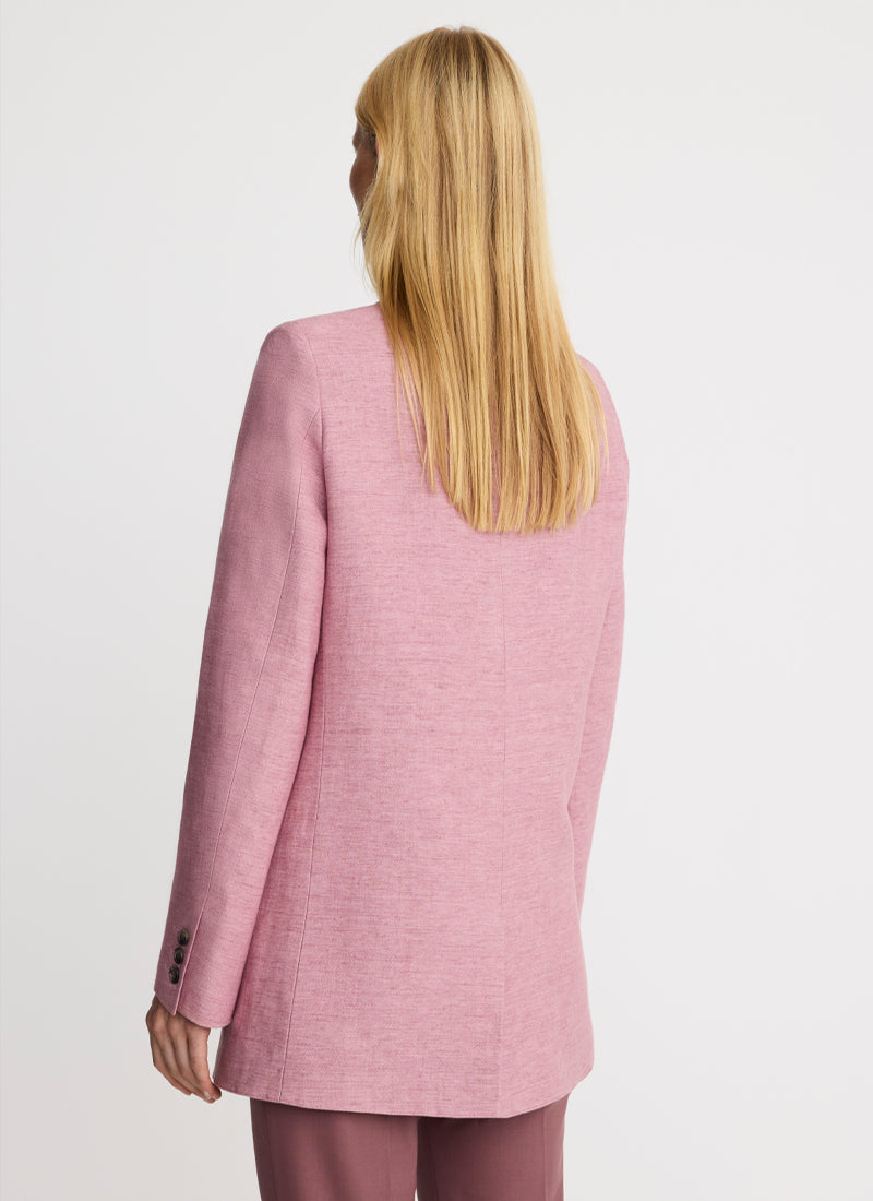 Double Breasted Peaked Lapel Blazer by Smythe