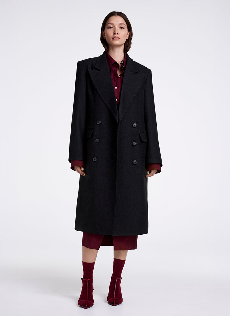 Smythe Double Breasted Topcoat