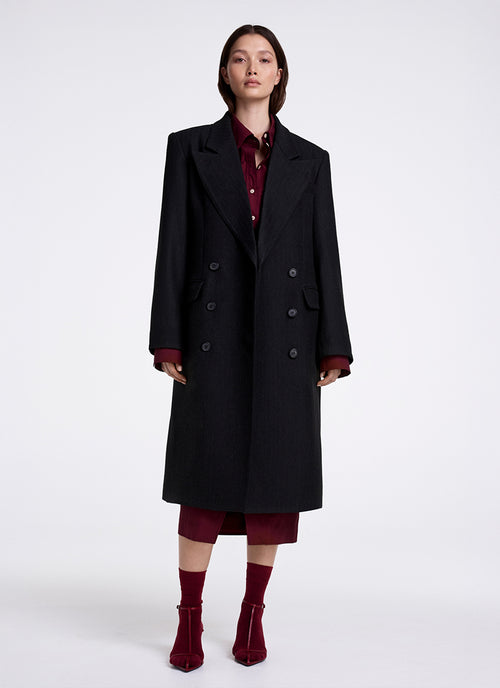 Smythe Double Breasted Topcoat