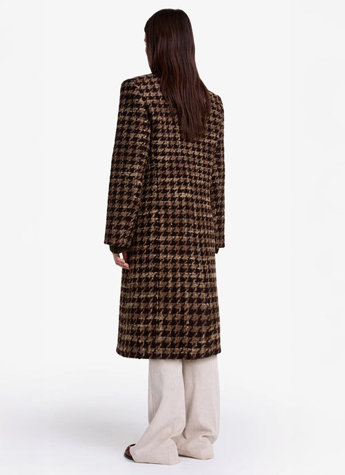 DB Houdstooth Topcoat by Smythe at Andrews