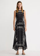 Smythe Drawstring Maxi Dress
