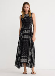 Smythe Drawstring Maxi Dress