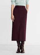 Smythe Front Slit Trouser Skirt