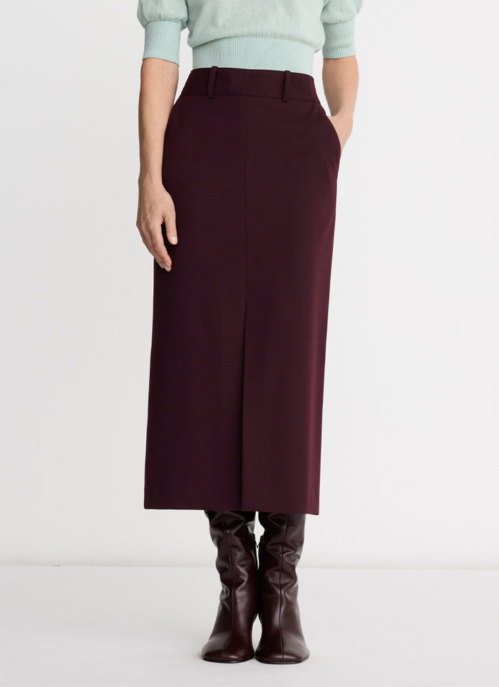  Front Slit Trouser Skirt by Smythe at Andrews 