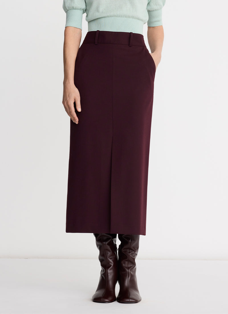  Front Slit Trouser Skirt by Smythe at Andrews 