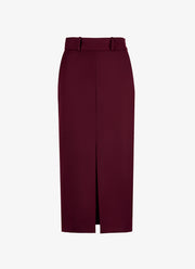 Smythe Front Slit Trouser Skirt