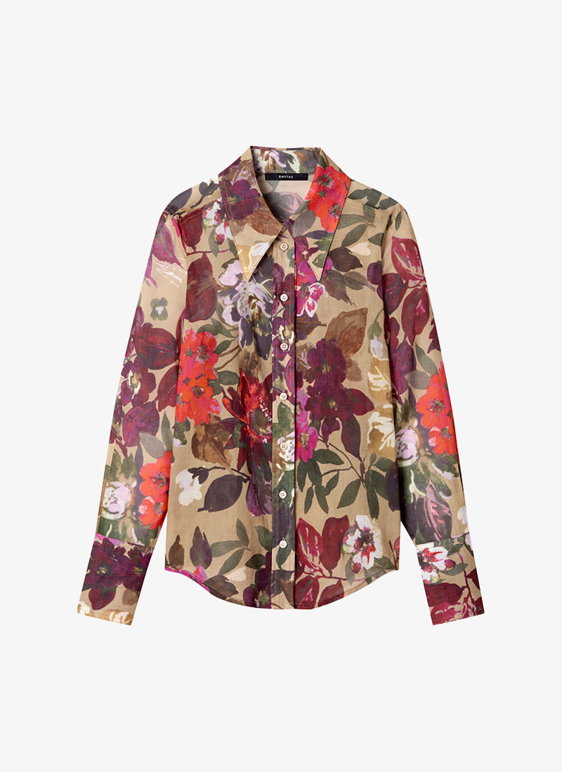 Point Collar Shirt by Smythe at Andrews