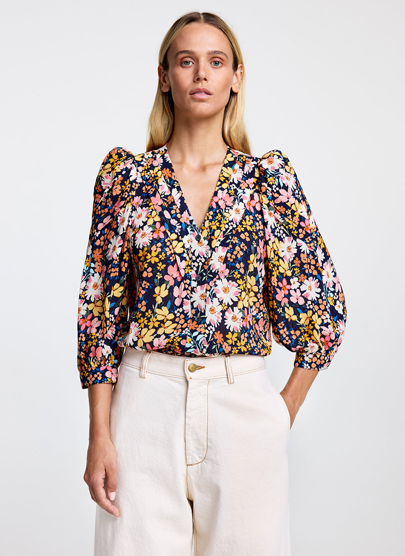 Smythe V-neck Frontier Blouse