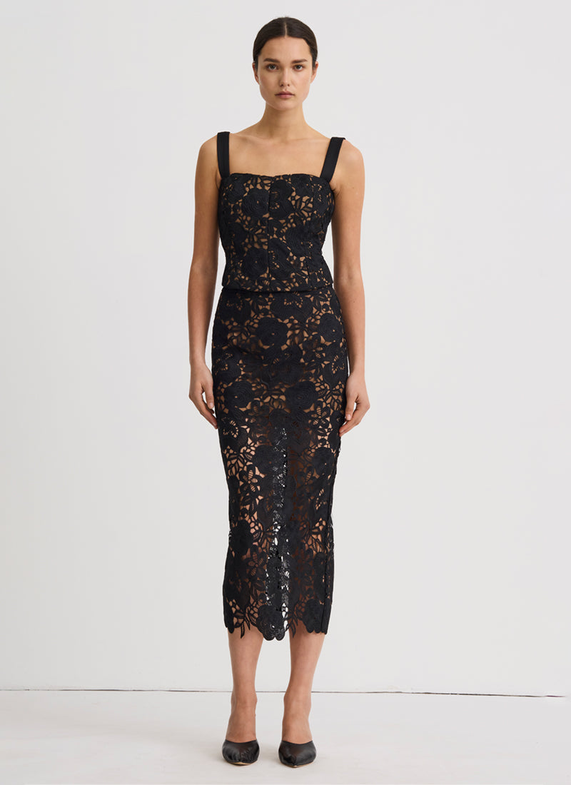 Lace Pencil Skirt by Smythe at Andrews