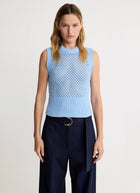 Smythe Mesh Knit Vest