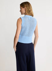 Smythe Mesh Knit Vest
