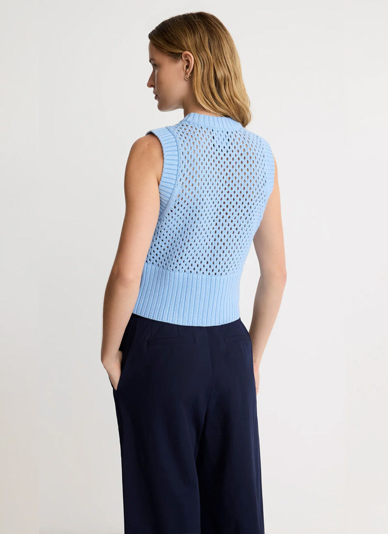Smythe Mesh Knit Vest