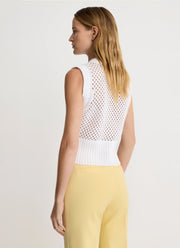 Smythe Mesh Knit Vest