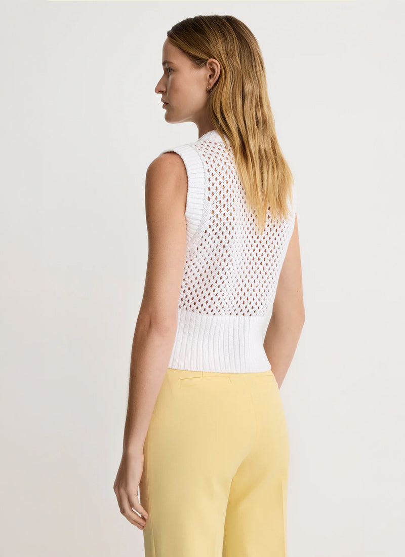 Smythe Mesh Knit Vest