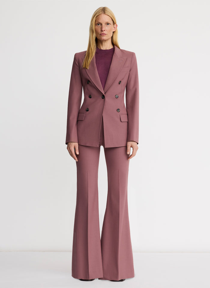 Double Breasted Peaked Lapel Blazer by Smythe