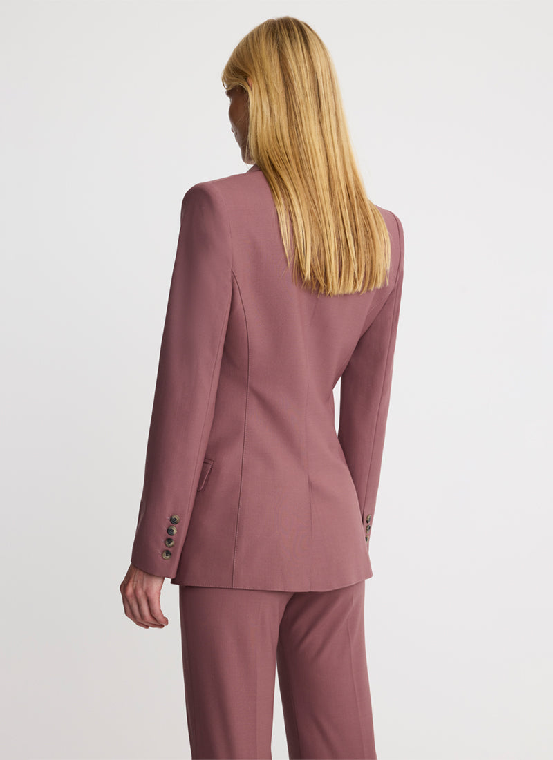 Double Breasted Peaked Lapel Blazer by Smythe