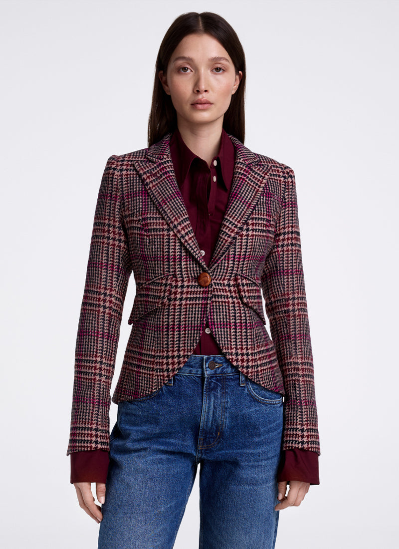 Smythe One Button Blazer