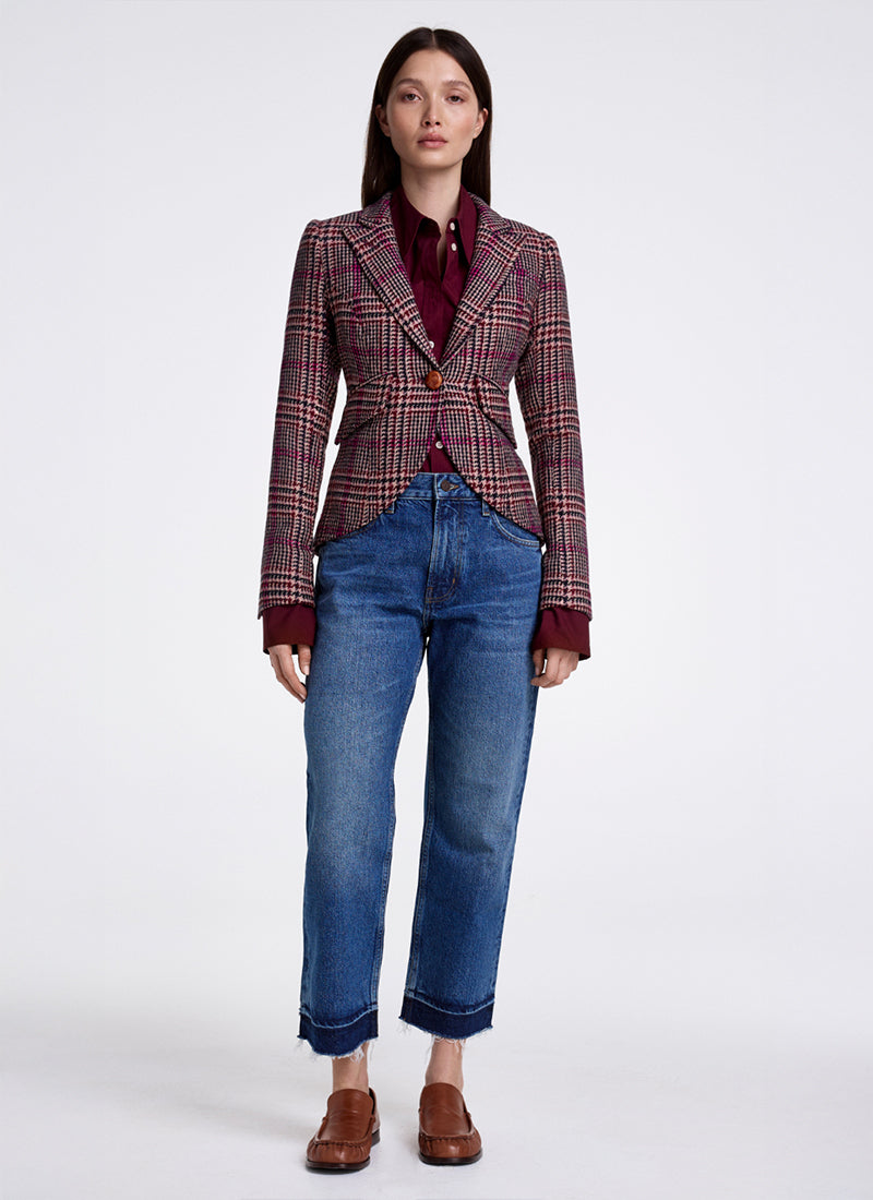 Smythe One Button Blazer