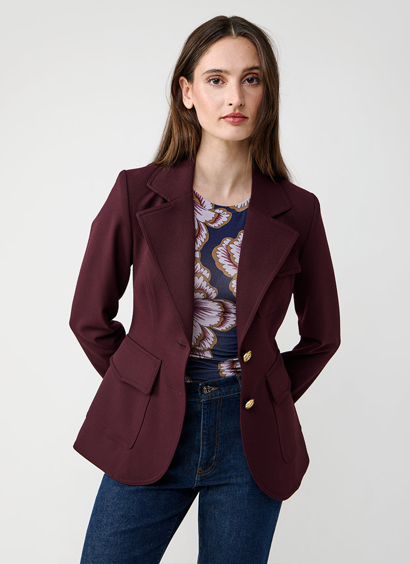 Smythe 2 Button Patch Blazer
