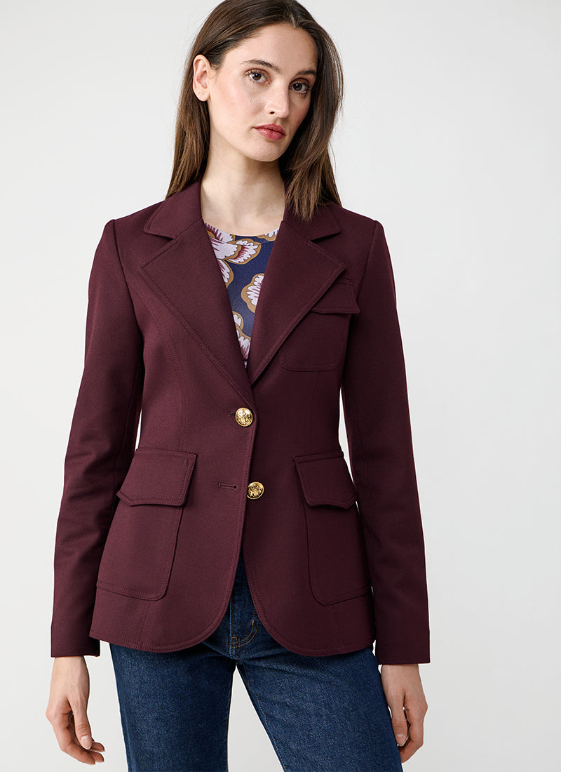 Smythe 2 Button Patch Blazer