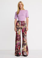 Smythe Piped Side-zip Palazzo Pant